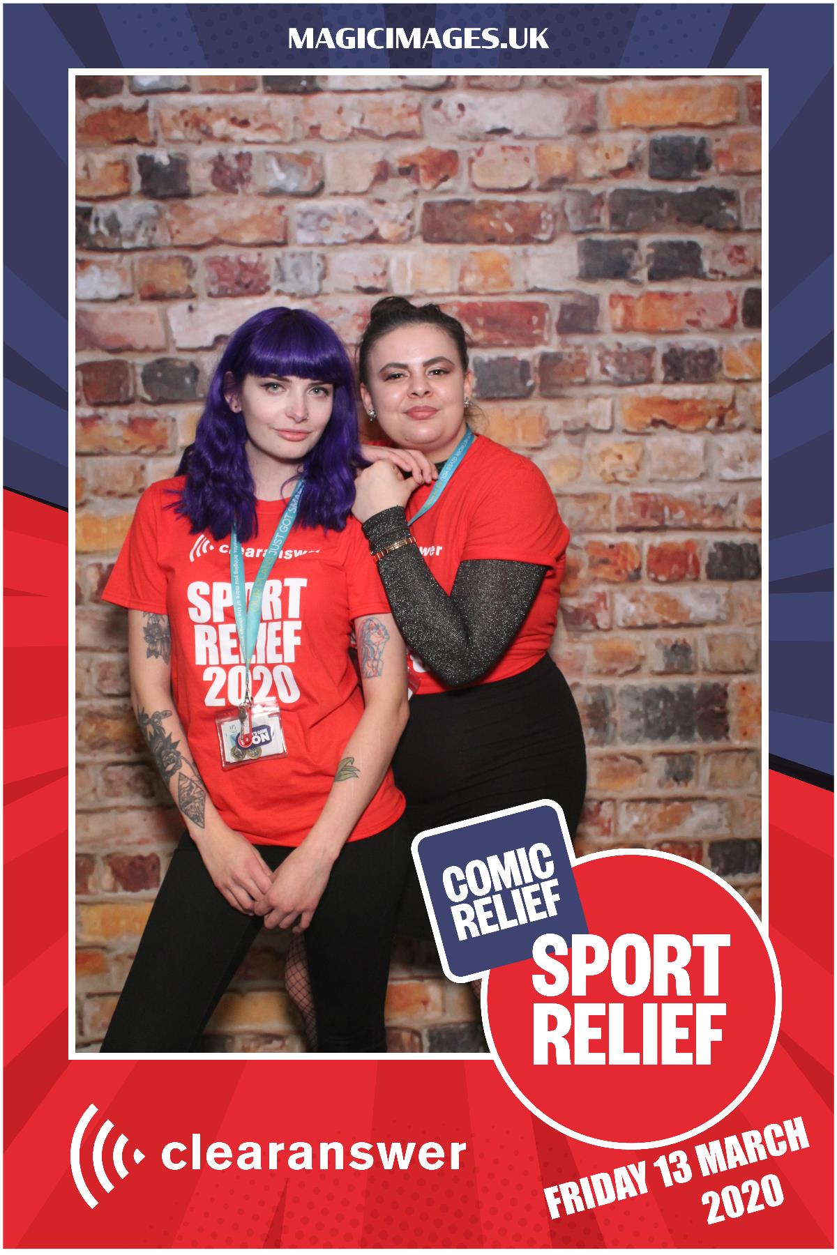 Clear Answer Sport Relief | View more photos from the event at gallery.magicimages.uk/u/MagicImages/Clear-Answer-Sport-Relief
